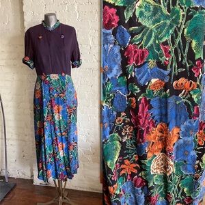 Vintage 1930’s floral print day dress